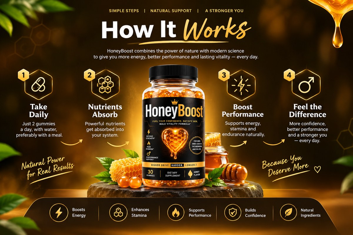 How HoneyBoost works infographic